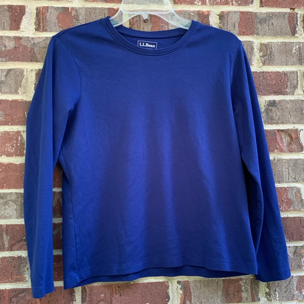 L.L. Bean Women’s Long-sleeve Top, Petite Medium
